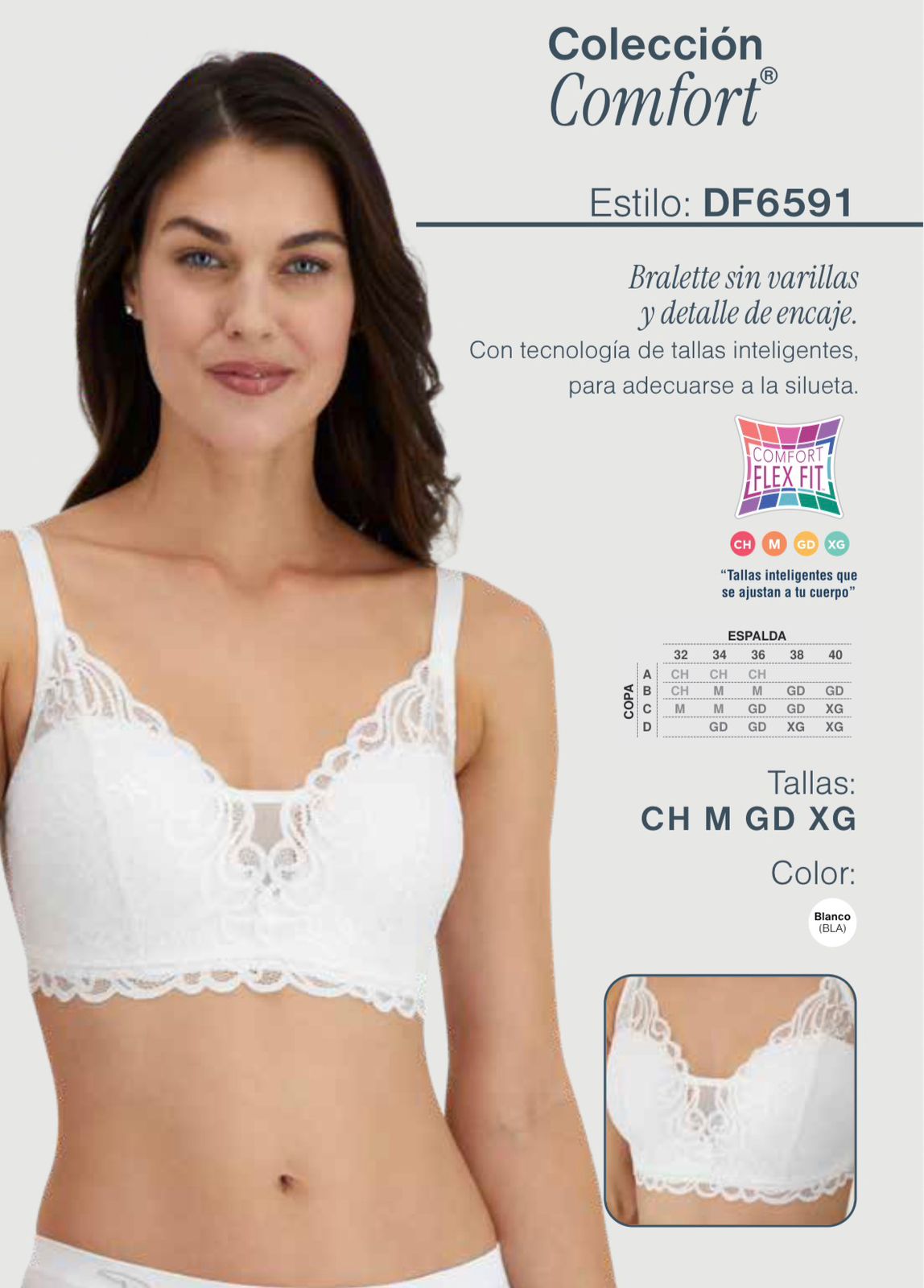 Colección Comfort Estilo: DF6591