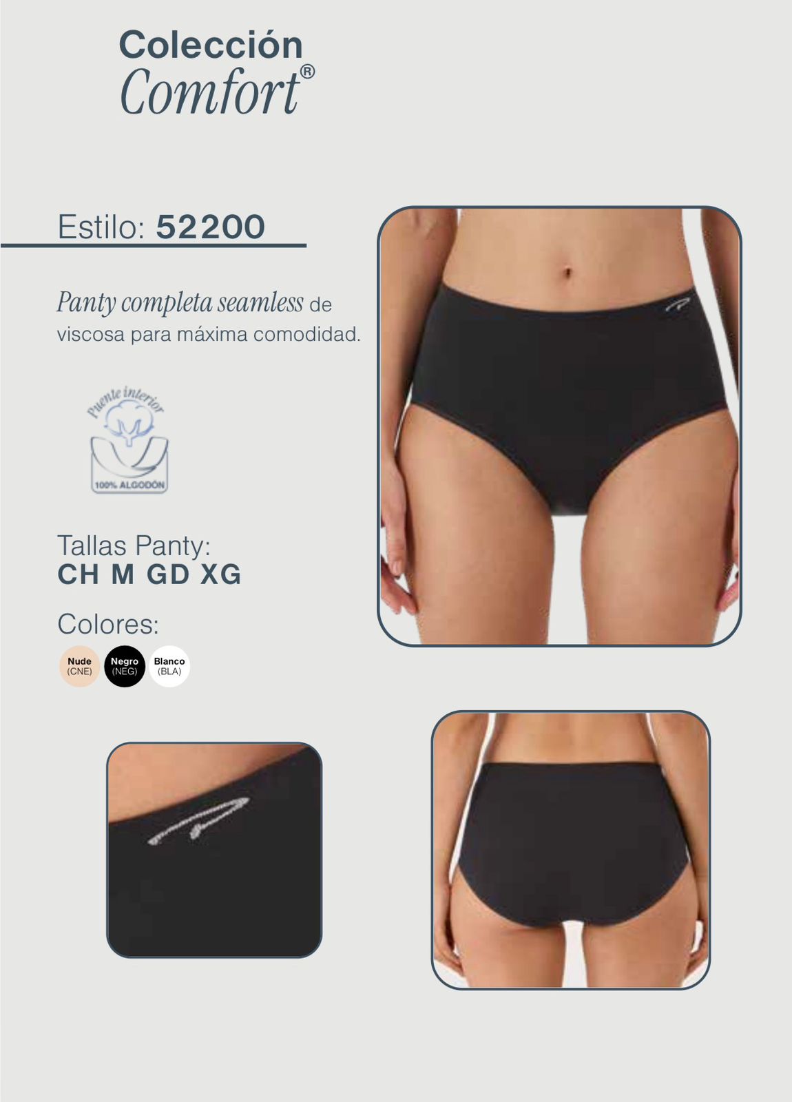 Colección Comfort Estilo: 52200