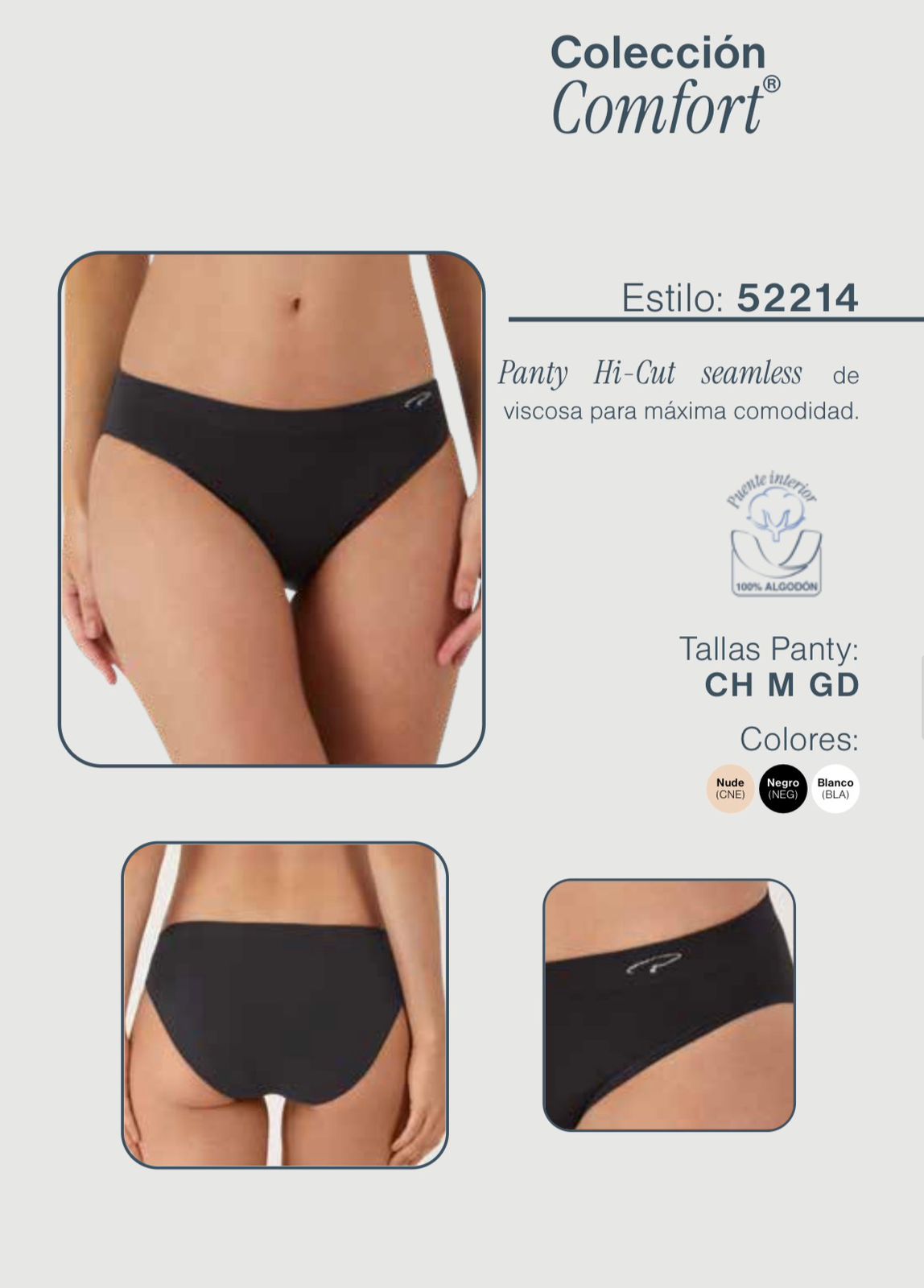 Colección Comfort Estilo: 52214