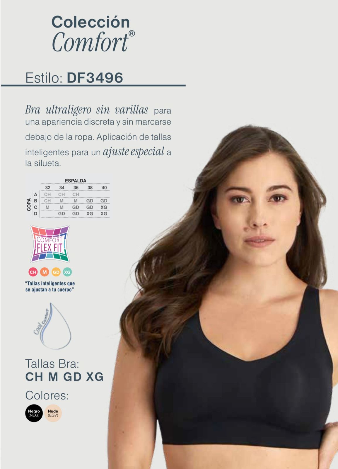 Colección Comfort Estilo: DF3496