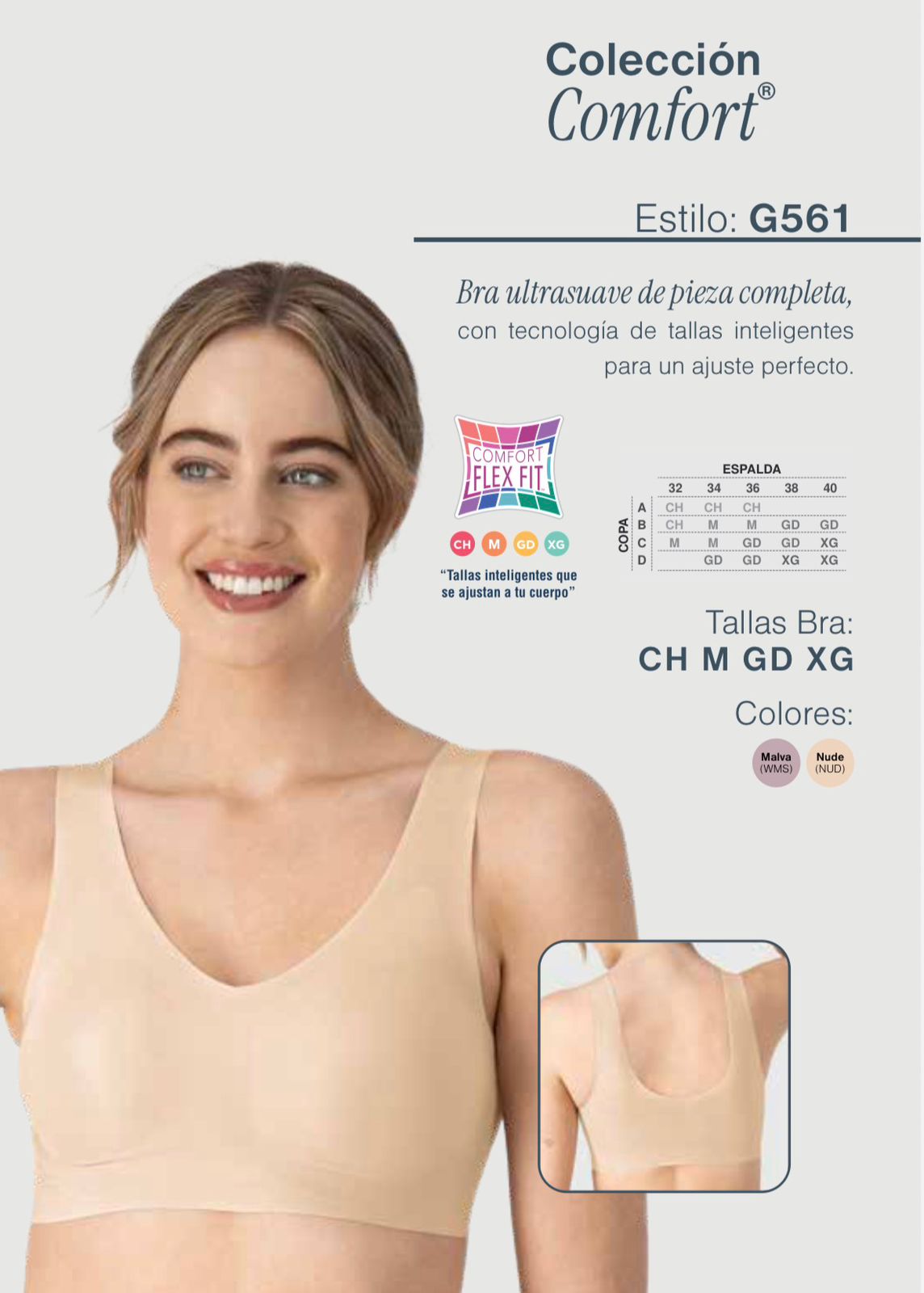 Colección Comfort® Estilo: G561