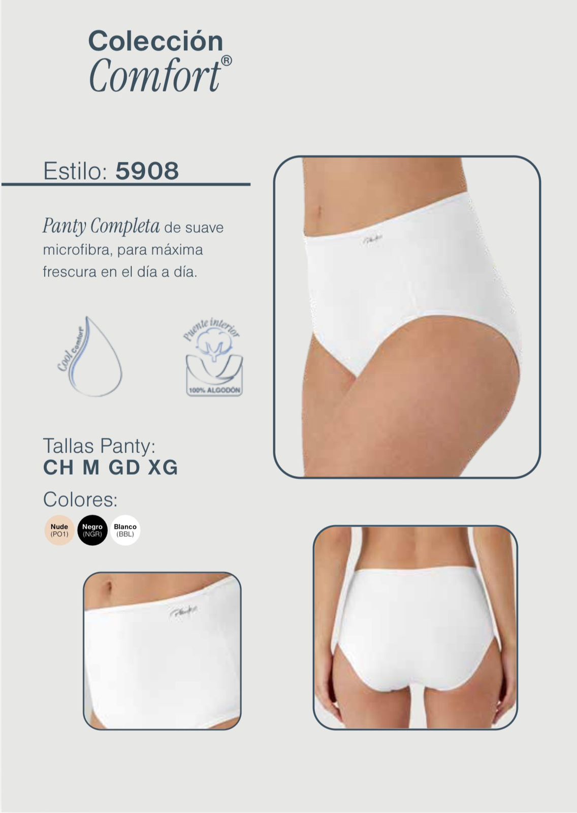 Colección Comfort Estilo: 5908