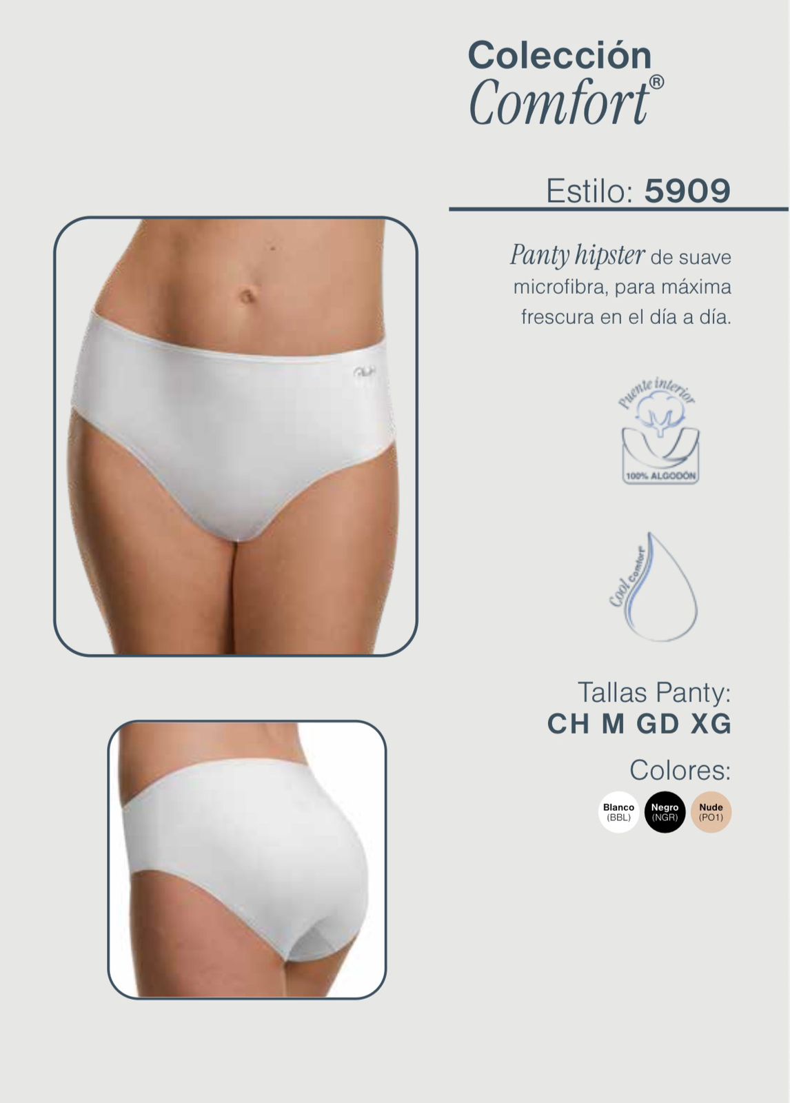 Colección Comfort Estilo: 5909